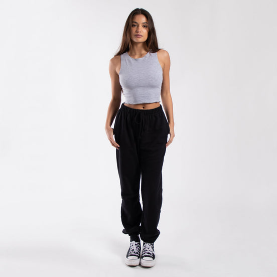 Famada Women's Cropped Muscle Tank
