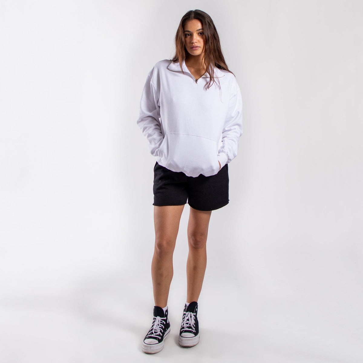 Famada Women's Quarter-Zip Sweatshirt