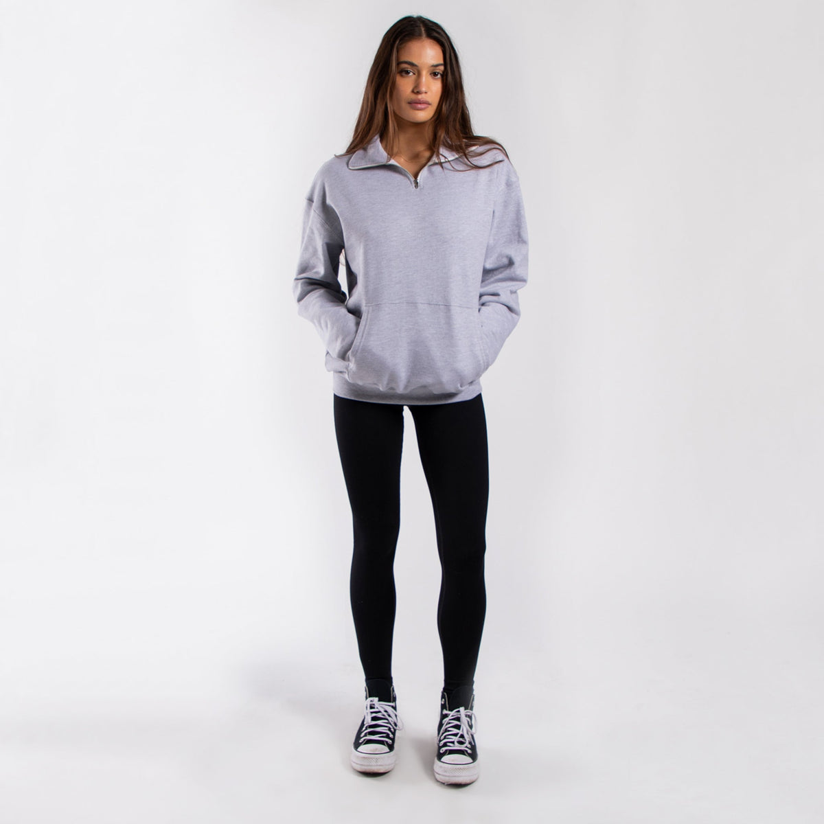 Famada Women's Quarter-Zip Sweatshirt