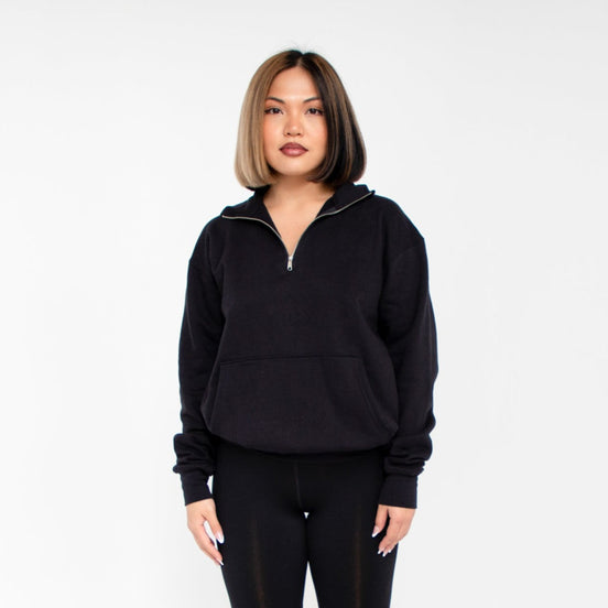 Famada Women's Quarter-Zip Sweatshirt