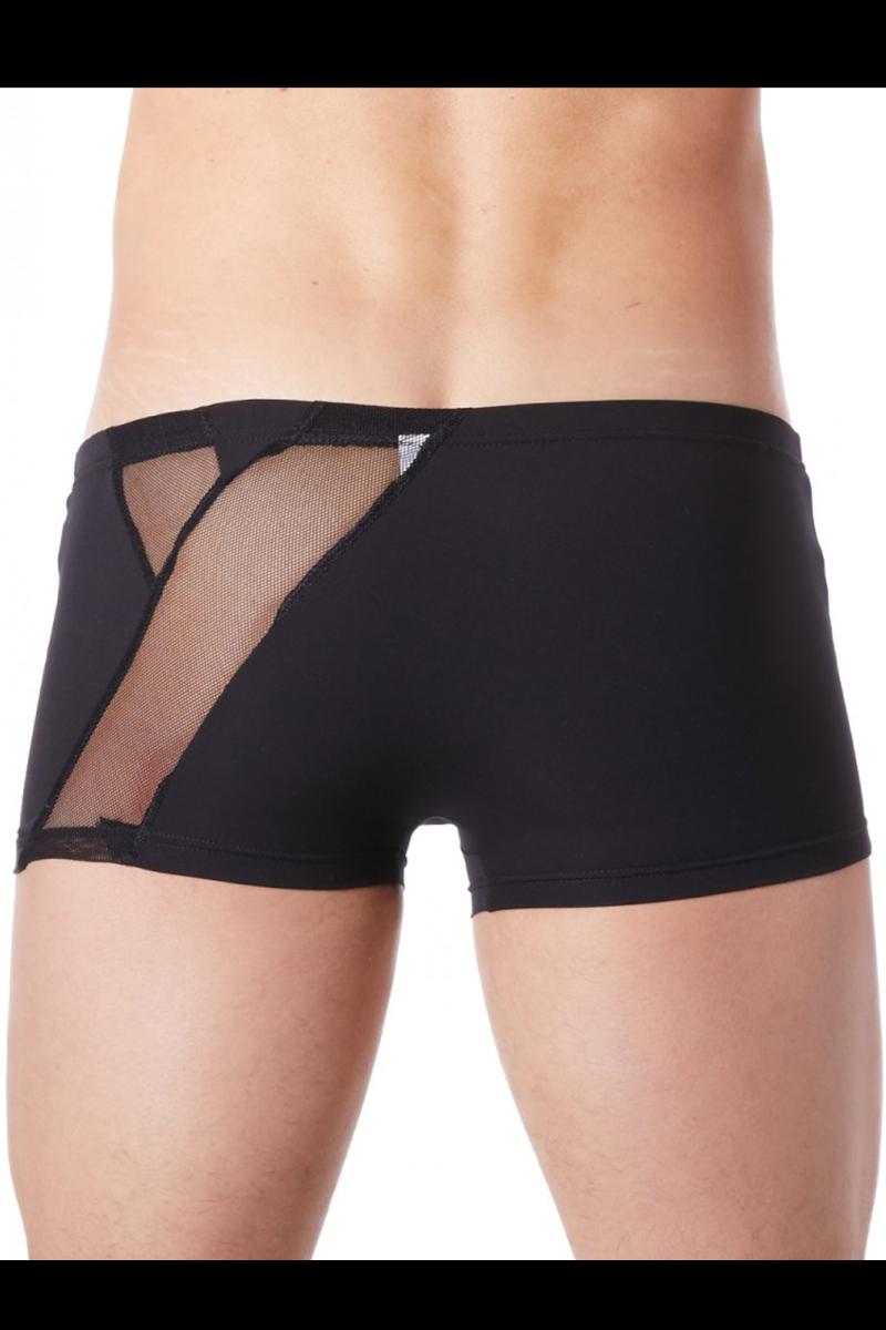 FAMADA NOIR | Mesh-Accent Boxer Shorts